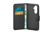 Handys - Cover & Cases - Puro PU Leather Booklet Case with Flap and Wallet for Samsung Galaxy S25+ - Black - PUSGS25PBOOKC8BLK