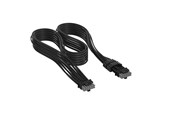 Stromkabel (Intern) - Corsair Elite Premium Individually Sleeved PCIe 12V-2x6 to PCIe 12V-2x6 600W (Universal) - Schwarz - CP-8920431