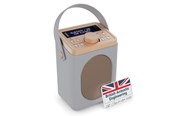 DAB, Netzwerk und Radiowecker - Majority Little Shelford Portable Bluetooth DAB Radio - Grey - DAB+/FM - Mono - Grau - LSH-DAB-GRY UK