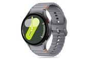Smartwatch - Accessories - Tech-Protect Silicone Sport Strap for Samsung Galaxy Watch 4 / 5 / 5 Pro / 6 / 7 / FE - Grey - 5906302313402