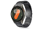 Smartwatch - Accessories - Tech-Protect Stainless Strap for Samsung Galaxy Watch 4 / 5 / 5 Pro / 6 / 7 / FE - Black - 5906302313556