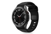 Smartwatch - Accessories - Tech-Protect Silicone Line Strap for Samsung Galaxy Watch 4 / 5 / 5 Pro / 6 / 7 / FE - Black - 5906302313600