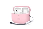 Handys - Cover & Cases - Tech-Protect Silicone Case for Apple AirPods Pro 1/2 - Pink - 5906302313709