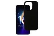 Handys - Cover & Cases - 3mk Silicone Case for iPhone 16 Pro Max - Black - 5903108586641