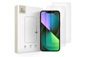 Handys - Schutzfolie - Tech-Protect  Glass Fit+ 2-pack Tempered Glass for iPhone 13 mini - Clear - 5906302318575