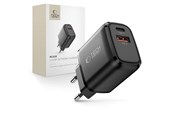 Handys - Adapter und Ladegeräte - Tech-Protect NCA30 PD 30W / QC3.0 USB-A / USB-C- wall charger black - 5906302318780