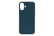 Handys - Cover & Cases - Hurtel Liquid Silicone Case MagSafe for iPhone 16 - Dark Blue - 5907769363344