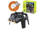 Grill und Zubehör - Meva Industrial gas stool 3 - burner TRIGLAV 9kW - 8590584575602