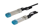 Netzwerk - Kabel - Deltaco 10GBase-CU direct attach cable - 1 m - black - Schwarz - 1m - DAC-10G-1