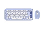 Tastaturen - Logitech POP Icon Combo - Tastatur & Maus Set - Schweiz - Weiss - 920-013277