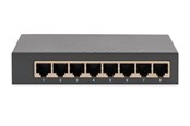 Switches - DIGITUS 8-port Gigabit Switch - DN-80066-1