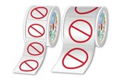 Papier, Fotopapier und Etiketten - Brother - pre-cutted prohibition labels - 500 label(s) - 50 mm diameter - LTZ12050FBAN