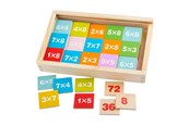 Holzspielzeug - Bigjigs Wooden Leather Tables - 81 pcs. - BJ538