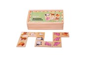 Holzspielzeug - Bigjigs Wooden Domino Farm Animals - BJ736