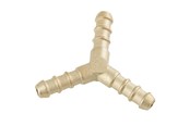 Grill und Zubehör - Meva Tee manifold for gas hoses 8x15 mm - 8590584575008