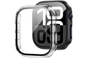 Smartwatch - Accessories - Tech-Protect Defense360 Tempered Glass Case for Apple Watch 10 (46 mm) - Clear - 5906302376537