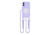 Handys - Cover & Cases - Tech-Protect MagNecklace MagSafe Case with Lanyard for iPhone 16 - Purple - 5906302375905