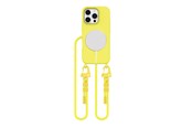 Handys - Cover & Cases - Tech-Protect  MagNecklace MagSafe Case with Lanyard for iPhone 16 Pro Max - Yellow - 5906302375950