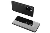 Handys - Cover & Cases - Hurtel Clear View Case cover for Realme C33 Flip Cover Black - 9145576273944