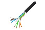 Netzwerk - Kabel - Lanberg bulk cable - black - Schwarz - LCU6-10CC-0305-BK