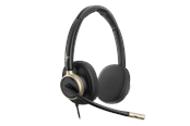 Kopfhörer/Headsets - HP Poly Mission 825 Stereo USB Wired Headset (Bulk) - C01FCA6#AC3