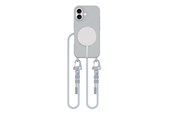 Handys - Cover & Cases - Tech-Protect  MagNecklace MagSafe Case for iPhone 16 - Gray - 5906302370320