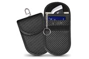 Handys - Cover & Cases - Tech-Protect KLR100 RFID Locking Car Key Case - Black - Carbon - 5906302376995