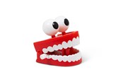 Kleine Mitbringsel für Kinder - Pocket Money Eyeball Chattering Teeth - 125090