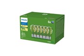LED-Birnen - Philips LED filament-magnetic light bulb Ultra Efficient A60 2,3W/827 (40W) Clear 6-pack E27 - 929003622794