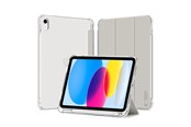 Tablets - Cover & Case - Tech-Protect C Pen Hybrid Case for iPad 10 / 2022 - Gray - Transparent - 5906302372133
