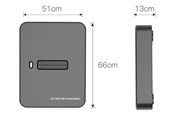 Festplatten Zubehör - Gembird DD-U3M2 - SSD docking station - M.2 Card (PCIe NVMe & SATA) - USB 3.2 (Gen 2) - DD-U3M2