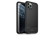 Handys - Cover & Cases - CRONG Prestige Carbon Cover - iPhone 11 Pro Case - Black - CRG-CARB-IP11P-BLK