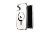 Handys - Cover & Cases - Speck Presidio Perfect-Clear MagSafe - iPhone 17e / 16e / 15 / 14 / 13 Case - Clear / Chrome Finish / Serene Silver - 150553-3240
