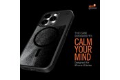 Handys - Cover & Cases - STM Relax Sand MagSafe - Case for iPhone 15 Pro Max - Black / Grey - STM-322-411FM-02