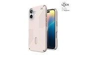 Handys - Cover & Cases - Speck Presidio2 Grip ClickLock & MagSafe - iPhone 16 Case - Bleached Bone / Heirloom Gold / Hazel Brown - 150689-3214