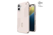 Handys - Cover & Cases - Speck Presidio2 Grip ClickLock & MagSafe - iPhone 16 Plus Case - Bleached Bone / Heirloom Gold / Hazel Brown - 150713-3214