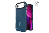 Handys - Cover & Cases - Speck Presidio2 Grip ClickLock & MagSafe - iPhone Air Case - Deep Sea / Silver Metallic / Spell Blue - 150968-3261