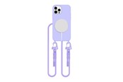 Handys - Cover & Cases - Tech-Protect MagNecklace MagSafe Case for iPhone 12 / 12 Pro - Lavender - 5906302376131