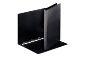 Archivierung und Aufbewahrung - Esselte Panorama - presentation ring binder - for A4 - capacity: 140 sheets - black - 49753