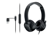 Kopfhörer/Headsets - Kensington H950 EQ USB‑C®/USB‑A kabelgebundenes On‑Ear‑Headset - K97469WW