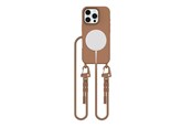 Handys - Cover & Cases - Tech-Protect MagNecklace MagSafe Case for iPhone 16 Pro Max - Brown - 5906302370283
