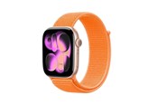 Smartwatch - Accessories - CRONG Nylon - Sport Band for Apple Watch 38/40/41/42 mm - Tropical Orange - CRG40NLBTRN