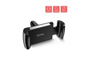 Handys - Anderes Zubehör - CRONG Universal Smart Car Holder – Universal car phone holder for 4"-6.5" phones - black - CRG-CH2-BLK