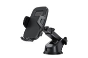 Handys - Anderes Zubehör - CRONG Carclip Car Holder for Dashboard and Windshield - Black - CRGCH7BLK