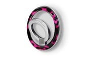 Handys - Anderes Zubehör - CRONG Deluxe RING Holder - MagSafe Magnetic Phone Holder - Pink Tortoise - CRGDLRHPTO