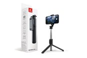 Handys - Anderes Zubehör - CRONG SelfieGo Lite – Compact Bluetooth Selfie Stick Tripod - Black - CRGSGL1BLK