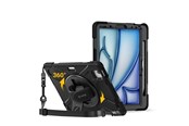 Tablets - Cover & Case - CRONG Defender Plus – Rugged Case for iPad Air 11” (2026 – 2024) / iPad Air 10.9” - 5th-4th gen. - CRGDPIPDA11BLK