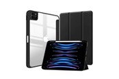 Tablets - Cover & Case - CRONG PrimeFolio – Case for iPad Air 11” (2026-2024) / iPad Air 10.9” (5th-4th gen.) / iPad Pro 11" (2022-2021) - Black/Clear - CRG-PRF-IPD11-BLK