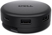 Dockingstationen - Dell Pro 7-in-1 USB-C Travel Hub - DA326 - DA326-BK-EMEA