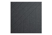 Einrichtung - Middle Atlantic TruTile - acoustic wall panel - square - 61 x 61 cm - silver grey - AUTT22SQWSTSMSLG